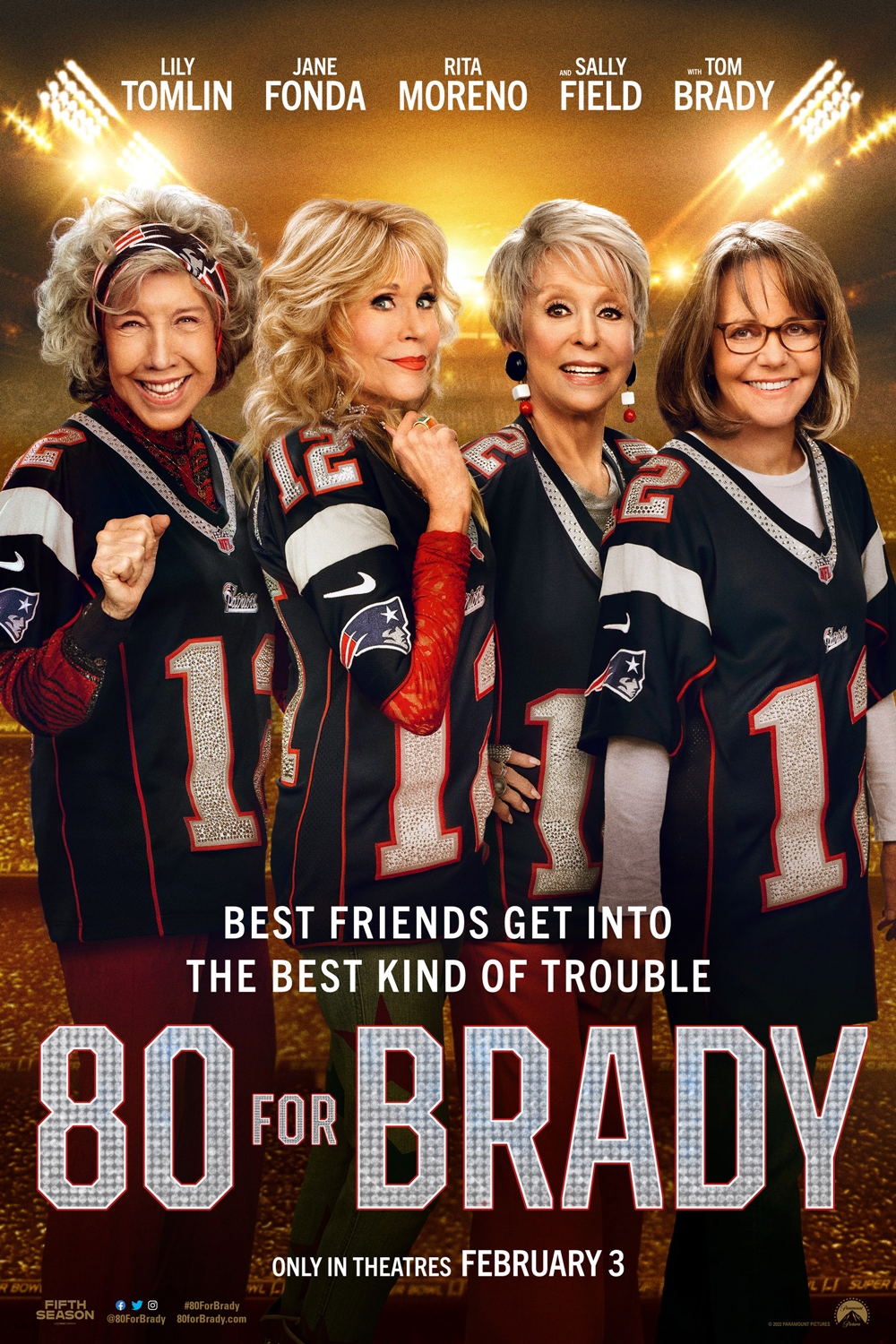 80 For Brady (2024)